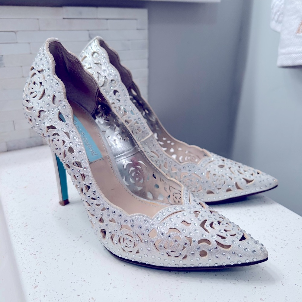 Betsy Johnson Wedding Heels